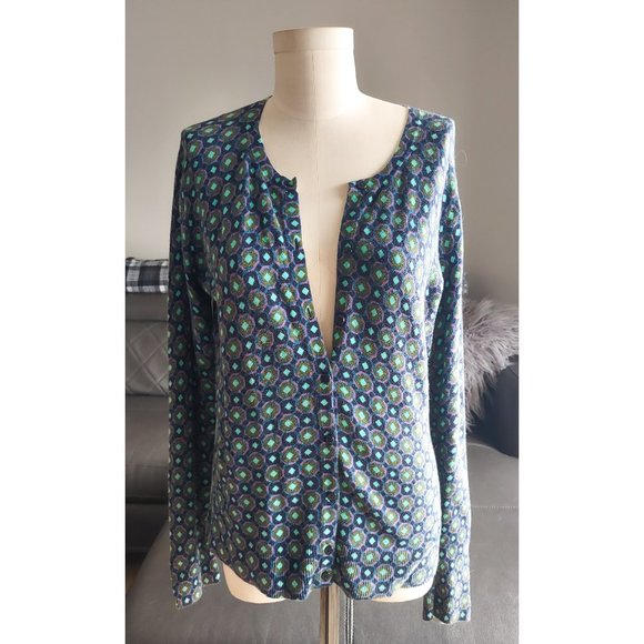 Merona Patterned Cardigan - Picture 1 of 4